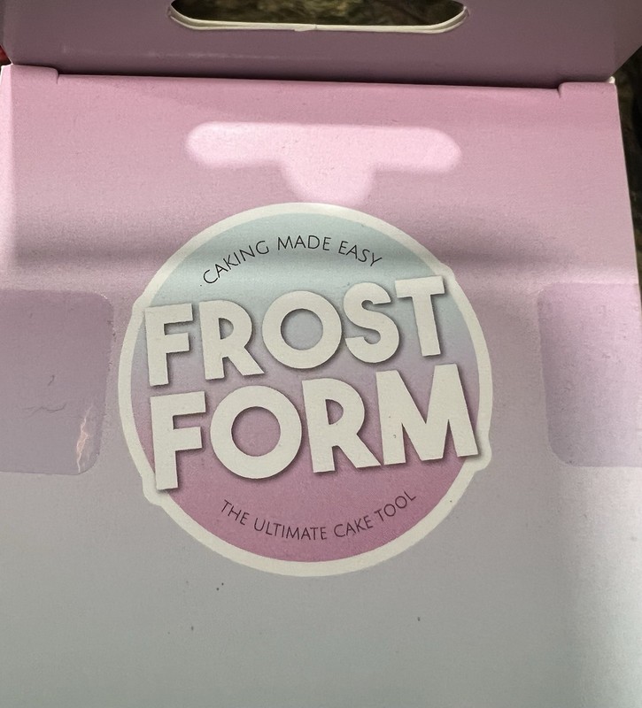 Frost Form Stencils Liners Wild Pattern 2 Pc Set Cake Decorating Stencil Durable gallery