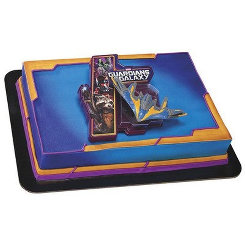 Guardians of the Galaxy 3D Cake Decorating Kit, DecoPac, Marvel Cake Topper