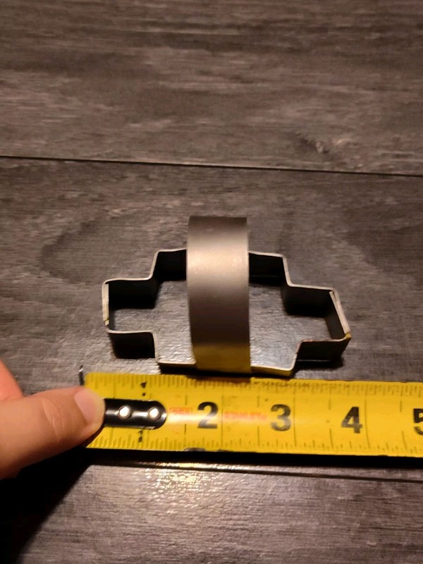 Homemade Chevy Emblem Cookie Cutter gallery