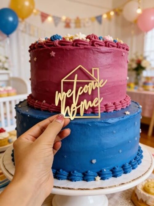 Welcome Home Cake Topper,Home Party Decoration House Design,Welcome Home Theme gallery