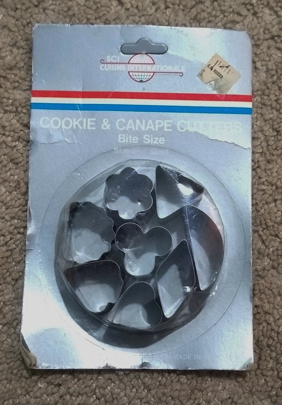 SCI Cuisine Internationale Cookie & Canape Cutters–Stainless Steel/Bite Size