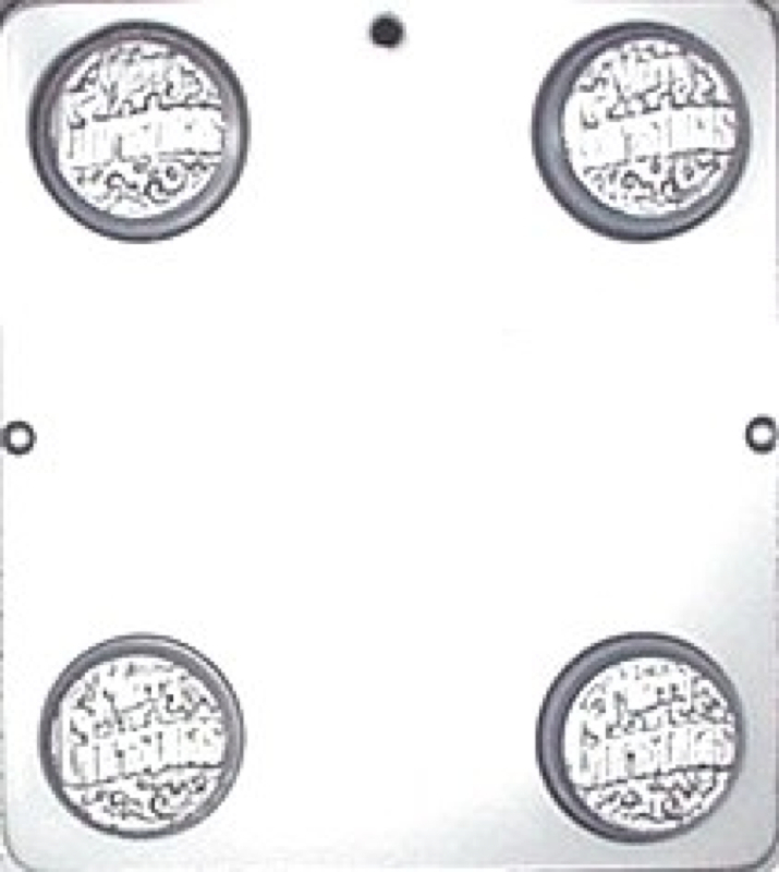 "Merry Christmas" Chocolate Oreo Cookie Mold 1622 NEW gallery