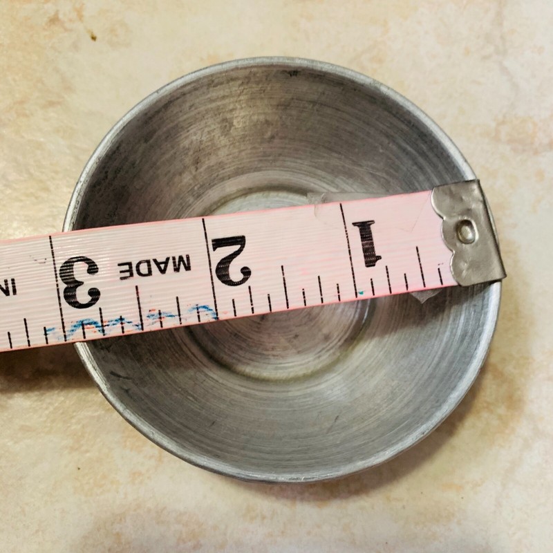 5 PC aluminum stainless steel Flower Cake ( Việt Nam Khuôn Bánh Bò , Bánh Bèo )