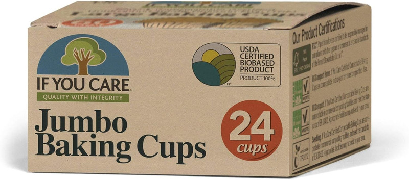 , Baking Cups Jumbo, 24 Count
