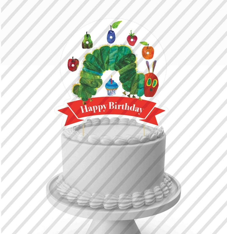 Hungry Caterpillar Topper Centerpiece Decoration Party Birthday Kid