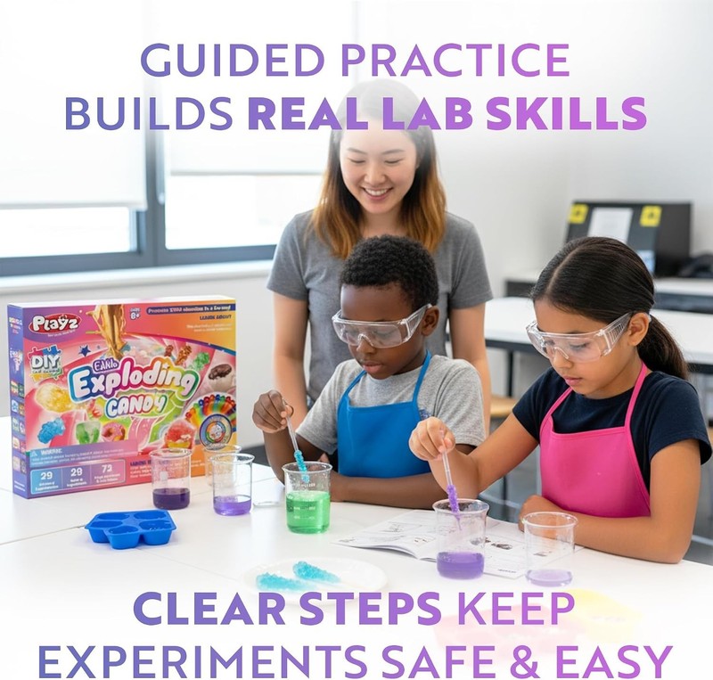 Exciting Kids Chemistry Set - Explosive Candy Maker gallery