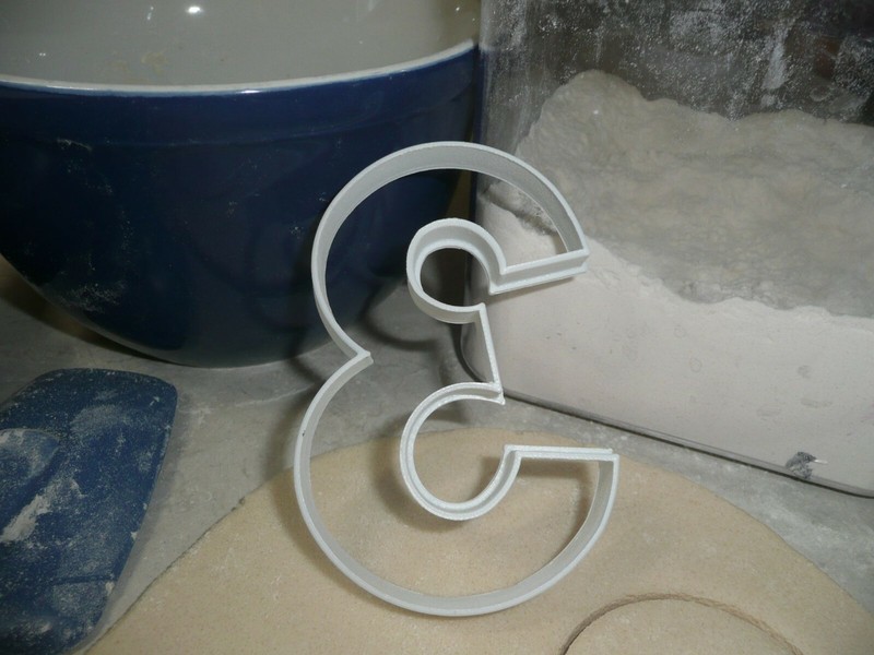 NUMBER THREE 3 BIRTHDAY ANNIVERSARY LARGE SIZE 4" COOKIE CUTTER USA PR3803 gallery