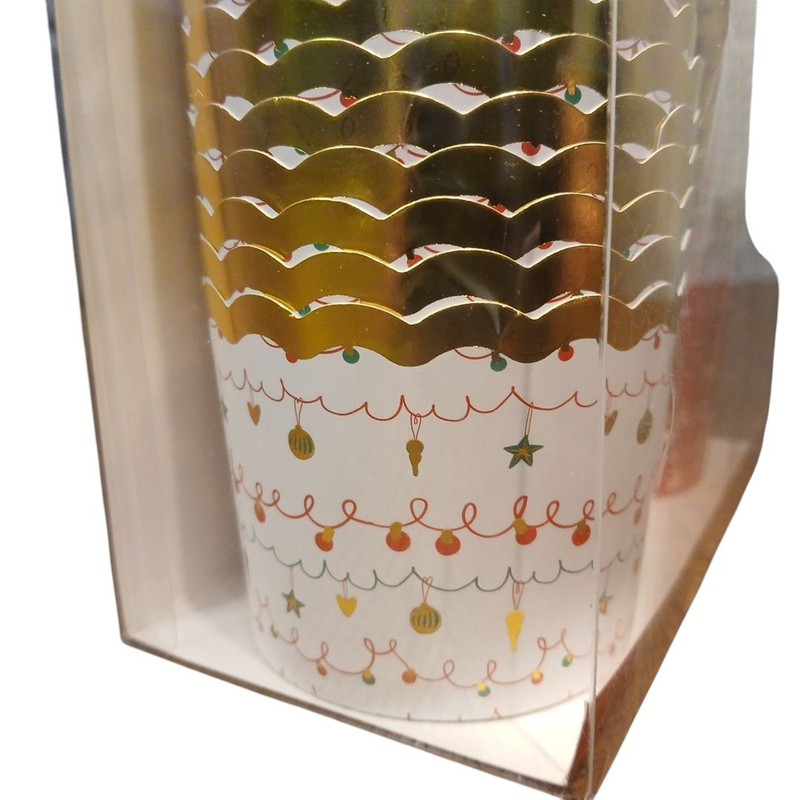 Simply Baked Christmas Cupcake Snack Dip Nuts Party Favor Sauces Candy Cups 50ct gallery