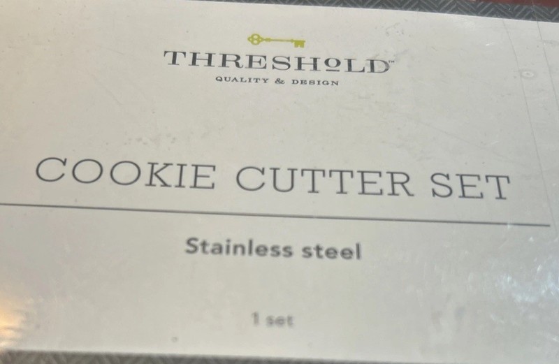 Cookie Cutter Set 5 Piece. Threshold. Pet Themed. Pink Stainless. gallery