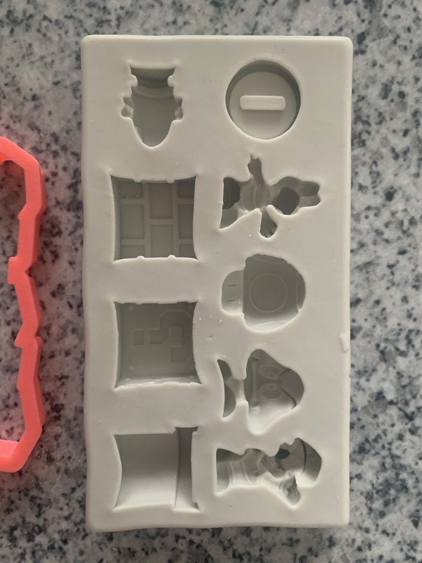 Video Theme Silicone Mold And Fondant Cutters Super Mario, Cake Decorating gallery