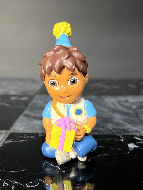 Diego Dora The Explorer Collectible PVC Mini Figure Viacom Birthday Cake Topper