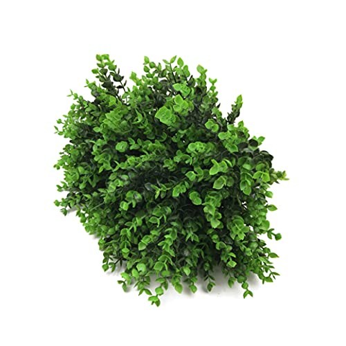 KuGuo Artificial Flowers 8 Bundles Outdoor Artificial Boxwood Green Plants gallery
