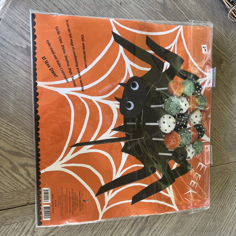 Spider Cake Pop Stand MeriMeri 18 Cakes Easy To Assemble Brand New Unopened gallery