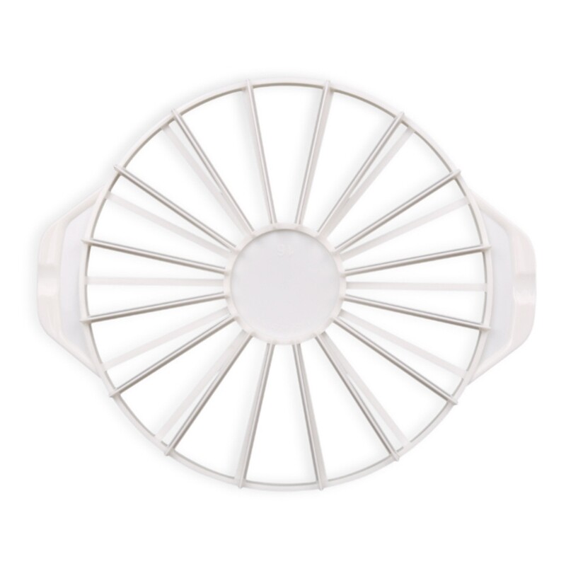 Slicer Cutter Round Equal Portion Marker Divider Baking Tool White