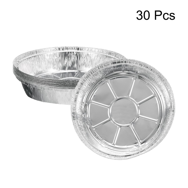 30pcs Aluminum Disposable Trays, Silver gallery