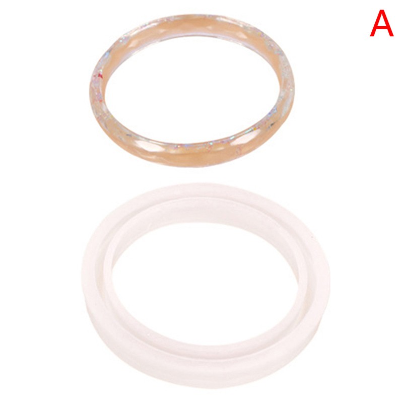 1Pc Silicone Bangle Mold Round Silicone Mold DIY Bracelet Model Casting Tools