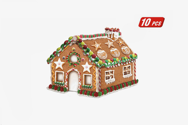 Gingerbread House Cookie Cutter Set Reuseable Christmas Baking Biscuit Cutters gallery