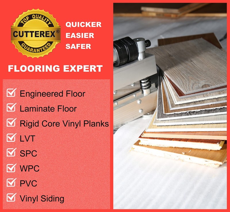 Cutterex 13 Vinyl Floor Cutter Wheels - Meet Multi-Angle/Length Cutting A gallery