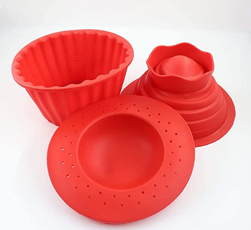 Giant Cupcake Molds,Dishwasher Safe Big Top Silicone Cupcake Molds,Non-Stick Jum gallery