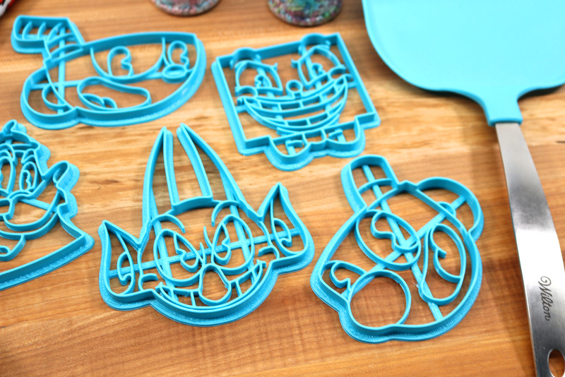 Cup Head Cookie Cutters - Cuphead, Elder Kettle, King Dice, Mugman, The Devil gallery