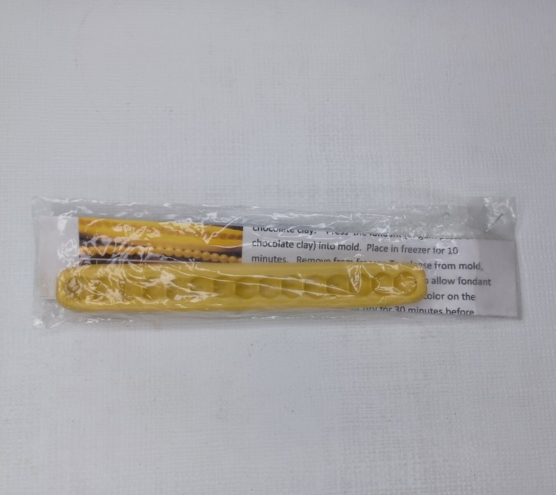 Fondant Bead Mold With Instructions Makes Beads For Cake Decorating