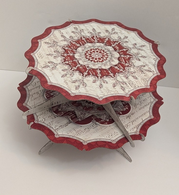 Christmas Cardboard Cake stands gallery
