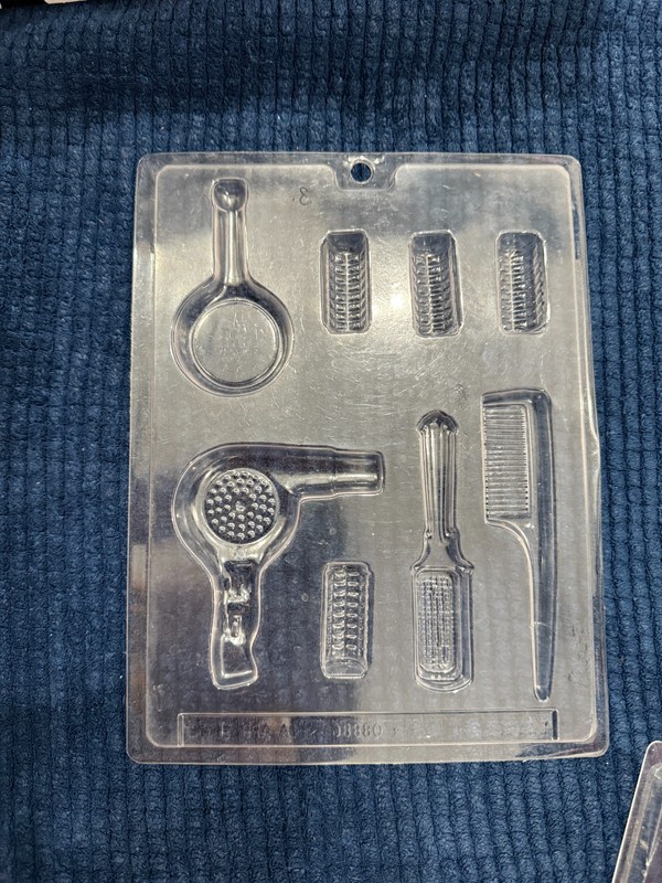 2 salon items plastic chocolate mold gallery