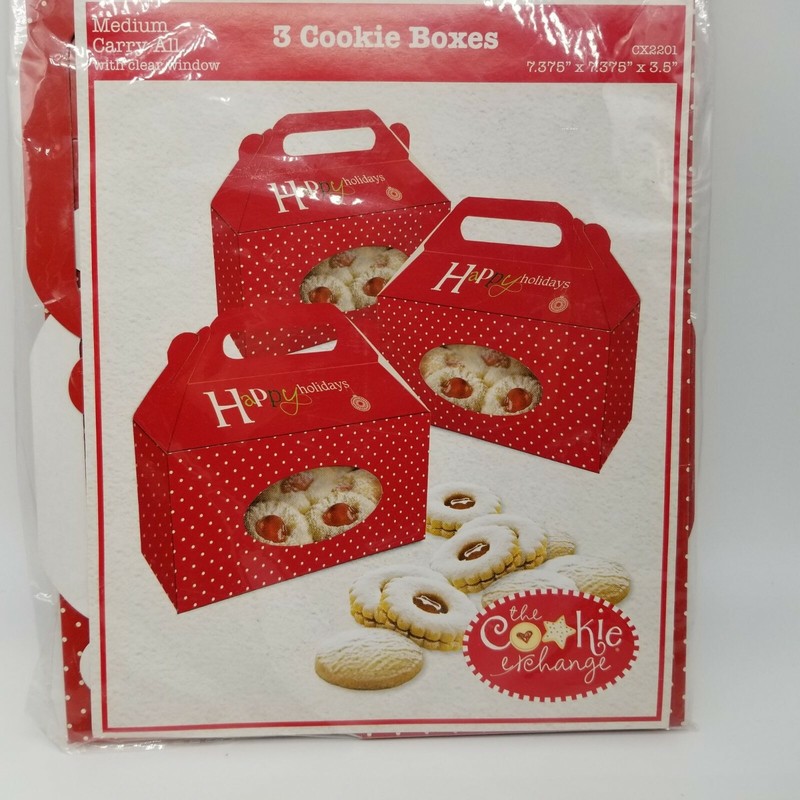 Cookie Treat Muffin Pastry Bagel Take Away Gift Food Boxes Totes Medium 9 Boxes gallery