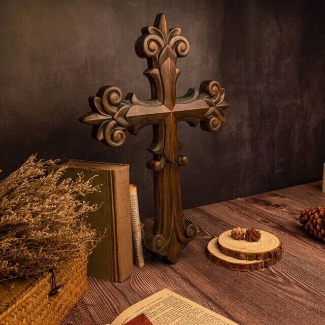 10 in cross mold Resin, plaster, soap mold gallery