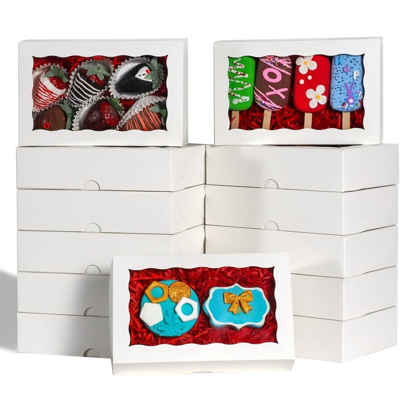 8x5x2 Inch 20PCS Cookies Boxes Chocolate Covered Strawberries Boxes Bakery Bo... gallery