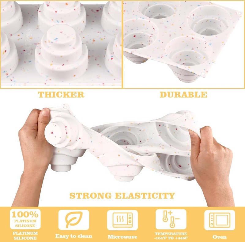 Cake Molds Silicone Shapes Baking Pops Brownie Mousse gallery