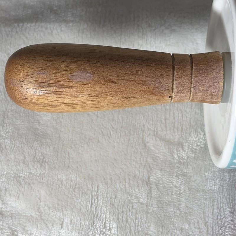 Pioneer Woman Breezy Blossom Ceramic Rolling Pin with Wood Stand - Retired! gallery