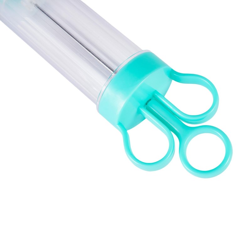 Cupcake Injector Decorating Set 9-Piece Stainless Steel Blue Icing Gun Tool gallery
