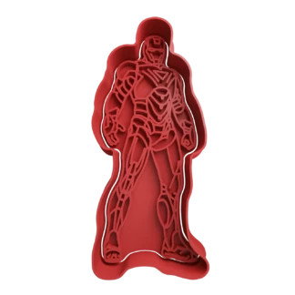 Iron Man 3 Cookie Cutter Fondant Biscuit Baking Tool