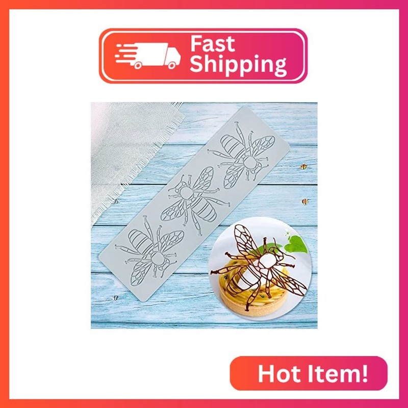 Silicone Molds 3D Hollow Leaf Chocolate Molds Honeycomb Bee Candy Mold Flower Pa gallery