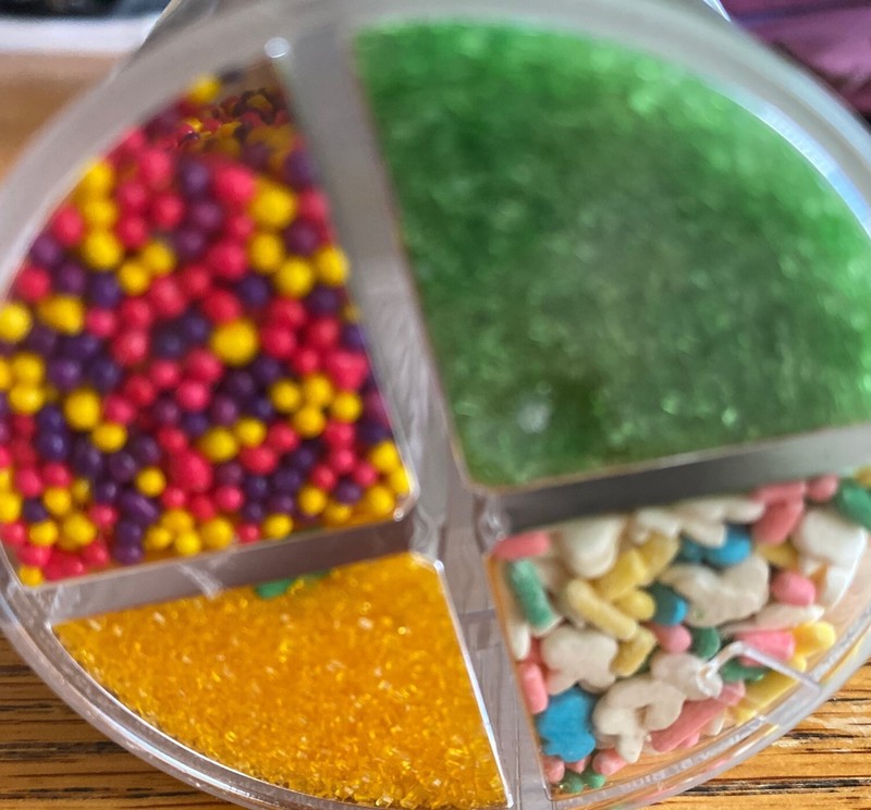 NEW SEALED Easter Spring SPRINKLES 4 Mix Pastel Colors Decoration Cookie Bake
