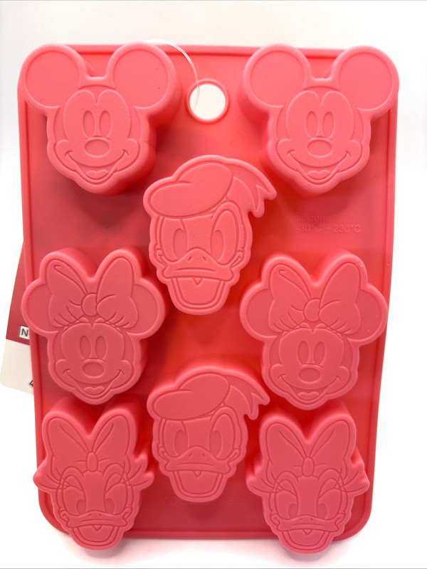 NEW – Disney Mickey – Minnie – Donald – Daisy Silicone Chocolate Mold