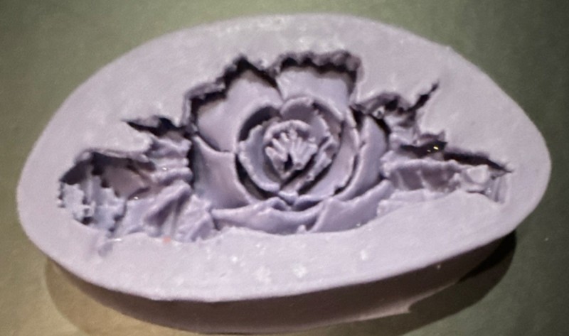 Reusable Purple Silicone Rose Floral Sugarcraft Mold Nature Theme Cake Decorati…