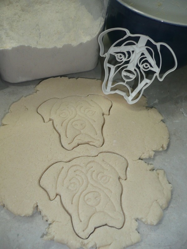 BOXER DOG FACE DETAILED INTELLIGENT DEVOTED BREED COOKIE CUTTER USA PR3843 gallery