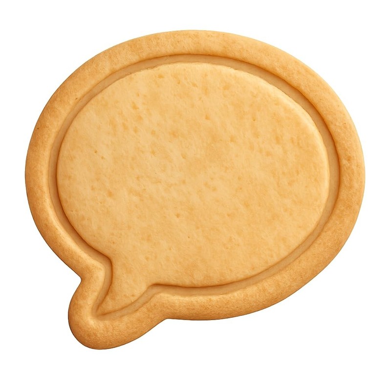 Modern Bubble Cookie Cutter & Stamp, Fondant & Clay – 4×3.5