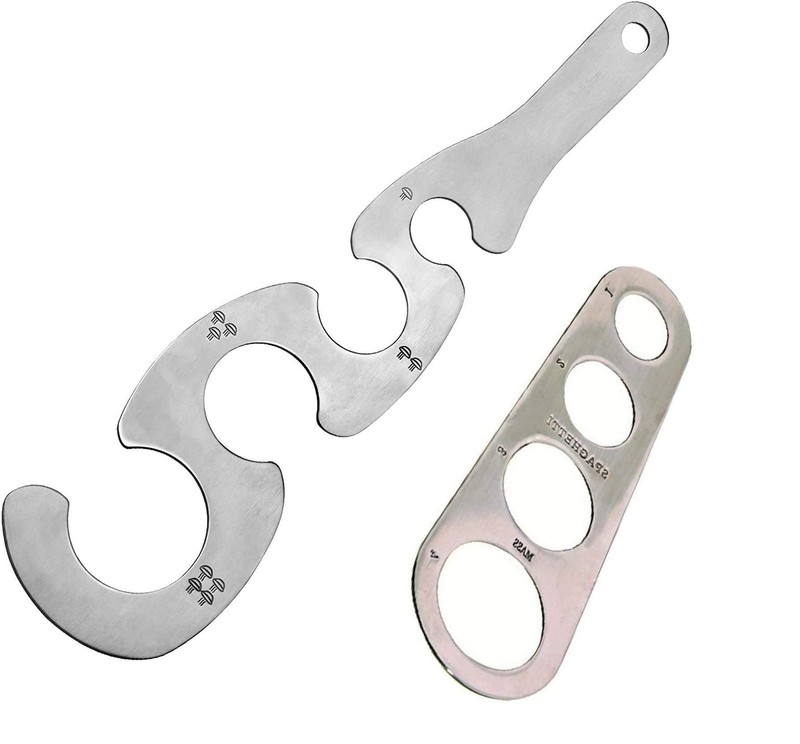Spaghetti Pasta Measure Stainless Steel Spaghetti Measurer Tool 4 Serving Por…
