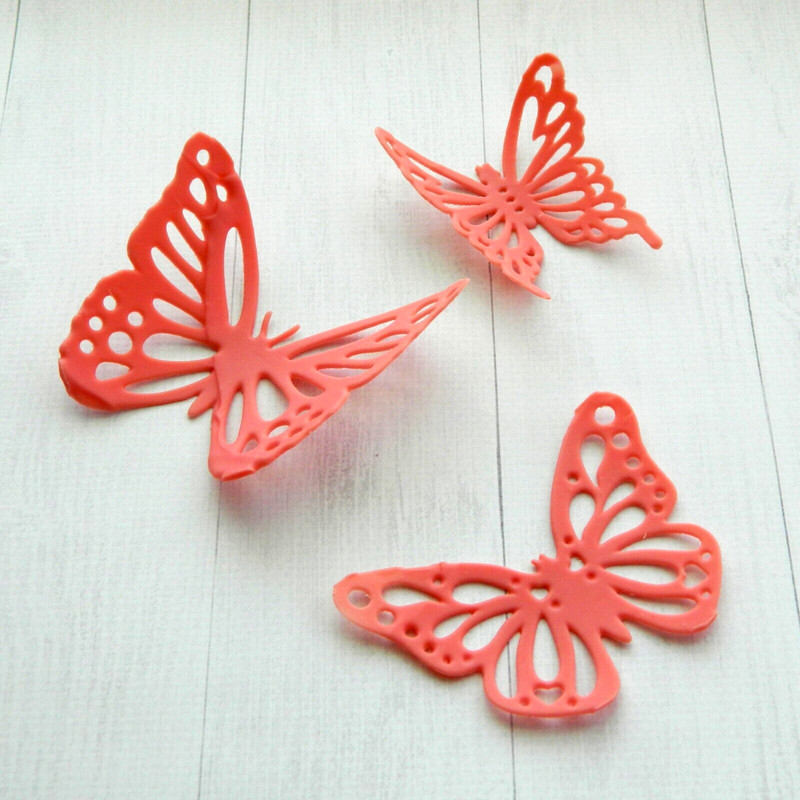 Plastic Chocolate Mold Butterflies Chocolate Figure for Cake Decorating Supplies