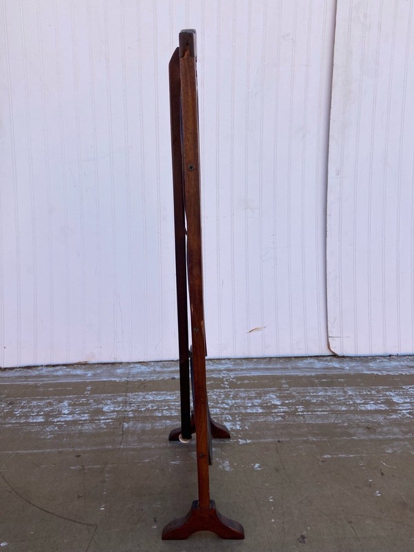 Vintage Haitian Traditional Mahogany Pastry Stand gallery