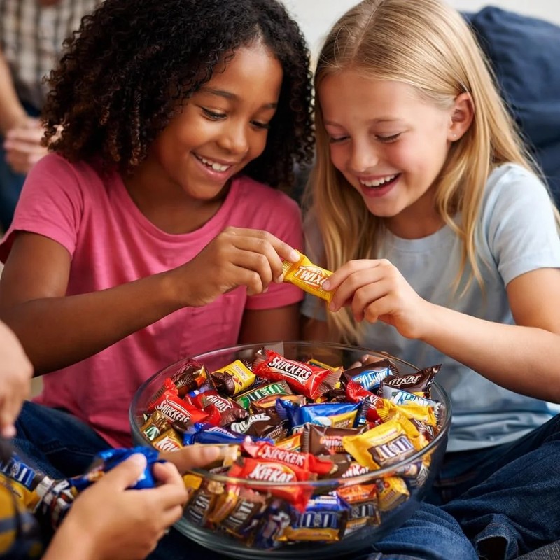 Variety Chocolate Pack - Bulk Assortment of Individually Wrapped Fun Size Chocol gallery
