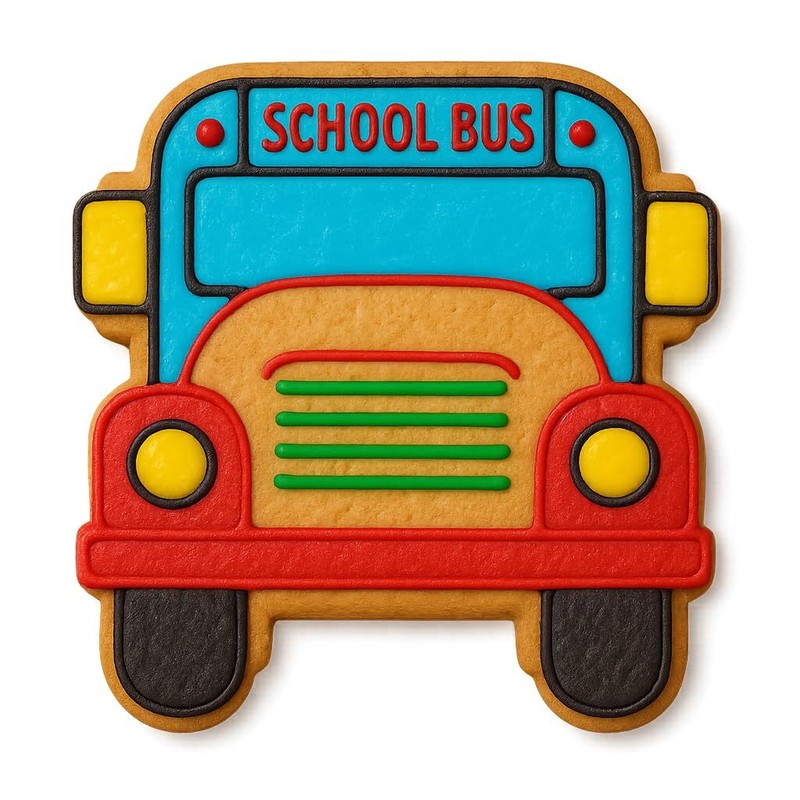 Classic School Bus Cookie Cutter - 4' gallery