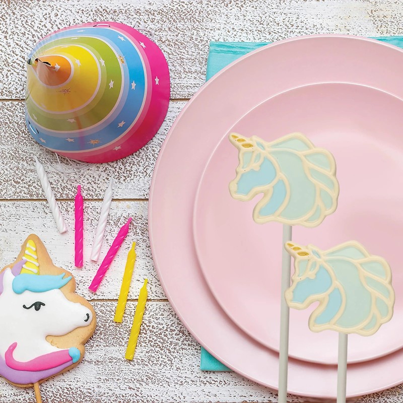 A009 Unicorn Lolly Lollipop Chocolate Candy, Plaster or Soap Mold gallery