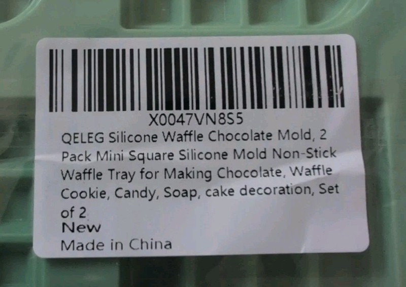 Silicone Waffle Mold - 2 Pack gallery