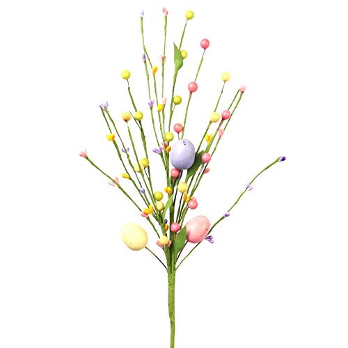 6 pcs Artificial Easter Stems, Colorful Berry Picks Berry Stems with Easter gallery