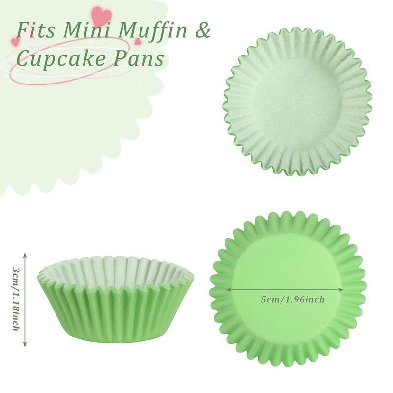 1000 Count Rainbow Paper Cupcake Liners, Standard Cupcake Liners for Baking, ... gallery