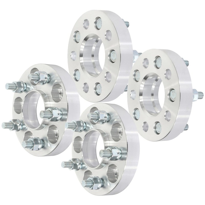 1 inch Wheel Spacers 5×110 65.1CB 12×1.25 Studs for 200 500X Cherokee